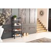 NicBex Modern Ladder Space Saving Bookcase 4 & 5 Tier Shelf Organizer for Small Spaces, Living Room & Home Office, Wood & Metal Options - 4 of 4