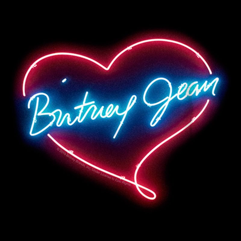 Boy's Britney Spears Jean Neon Heart T-Shirt, 2 of 6