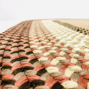 Colonial Mills Marin Braid - Rust 20 In x 30 In Oval Rug Indoor/Outdoor 100% Polypropylene - 1 of 4