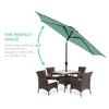 Best Choice Products 10ft Outdoor Steel Market Patio Umbrella w/ Crank, Tilt Push Button, 6 Ribs - 2 of 4