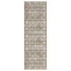Washable Non-Slip Vintage Hallway Runner: Kitchen Rug with Rubber Backing, Ultra-Thin Carpet for Bedroom, Bathroom - 2 of 4