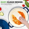 NutriChef 6 Qt Electric Dutch Oven, 5-in-1 Cast Iron Pot with Lid - 4 of 4