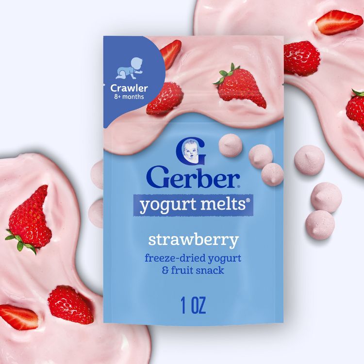 Gerber Strawberry Yogurt Melts Baby Snacks, 2 of 10