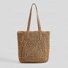 Handwoven Straw Tote Bag - Cupshe - 4 of 4