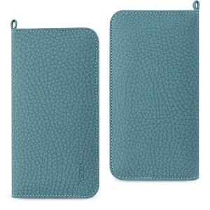 REIKO UNIVERSAL WALLET PHONE CASE WITH SIDE POCKETS AND MAGNETIC FLAP FOR SAMSUNG NOTE 5 (6.180X3.15X0.45 INCHES) - 1 of 4