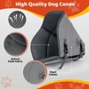 ZACHVO Adjustable Breathable Soft Dog Cone Collar for Post-Surgery Recovery - Stops Licking & Scratching - 4 of 4
