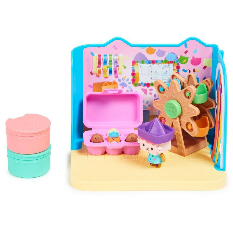 Gabby&#39;s Dollhouse Baby Box Cat Craft-A-Riffic Room with Exclusive Figure, 3 of 11