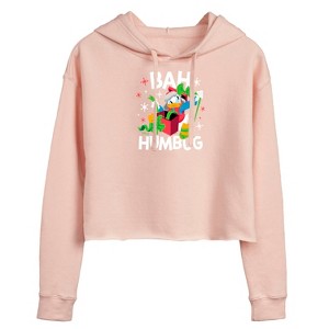 Women's - Disney - Donald Duck Bah Humbug Cropped Graphic Hoodie - 1 of 3