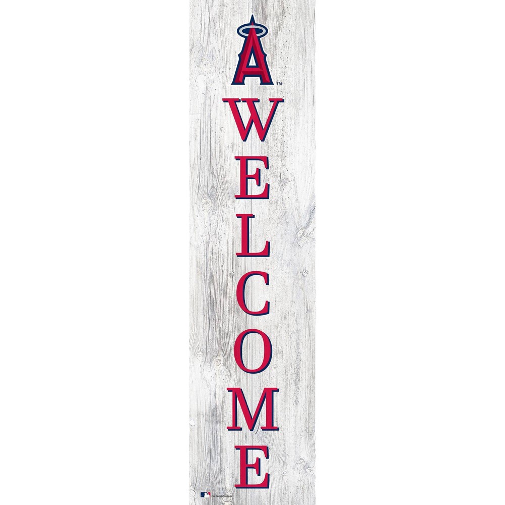 Photos - Other Decoration MLB Los Angeles Angels 48" Welcome Leaner 