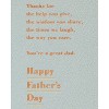 Father's Day Card You're a Great Dad - 3 of 4