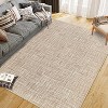 Rug Washable Kitchen Runner Rug, Rug Abstract Runner Mat for Hallway Contemporary Non-Slip Foldable, Floor Carpet for Bedroom Living Room - 3 of 4