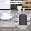 Vintage Area Rug for Living Room, Distressed, Washable, Non-Slip, Ultra-Thin, Soft, Large Area Rug for Bedroom, Dining Room. - 4 of 4