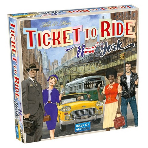 Ticket To Ride Express New York City 1960 Board Game Target