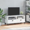 vidaXL TV Stand Storage Media Console Entertainment Center Solid Wood Pine - 3 of 4