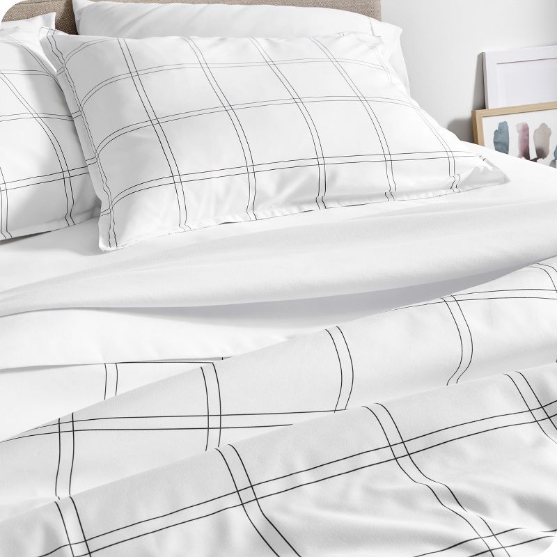 Double Brushed Duvet Set - Ultra-Soft, Easy Care by Bare Home, 4 of 7