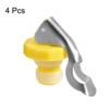 Unique Bargains Reusable Vacuum Expanding Manual Wine Stoppers for Champagne Beer 4 Pcs - 3 of 4