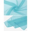 INSPIRE CHIC Women's Solid/Gradient Chiffon Square Soft Sheer Neck Scarves Neckerchief - 4 of 4