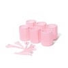 Hair Roller Clip Set Rose Pink - Bullseye's Playground™ - 4 of 4