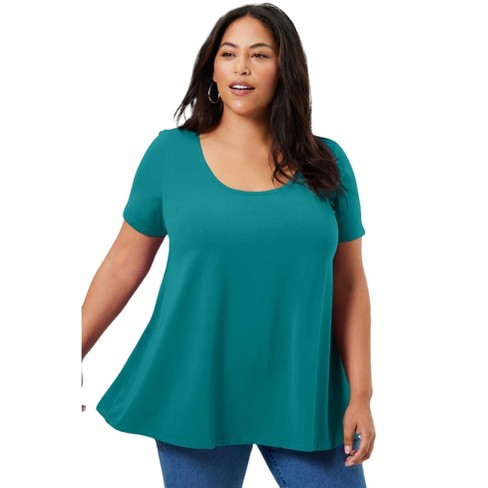 One sleeve best sale shirt plus size