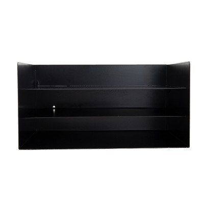 Mind Reader 3 Tier Letter Tray Document Sorter, Black