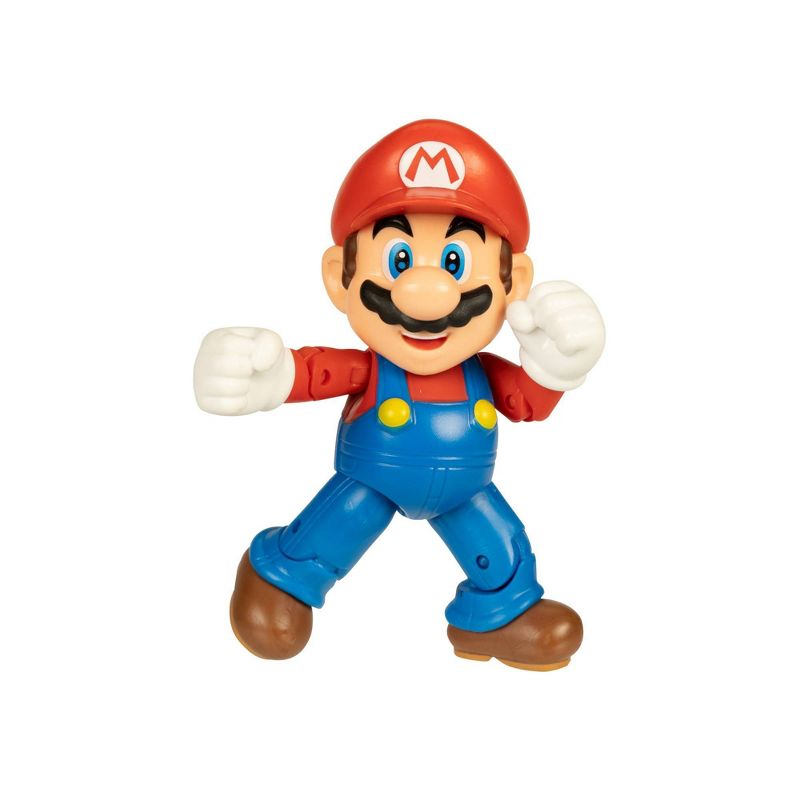 Nintendo Super Mario - Mario with Super Mushroom Action Figure, 3 of 6