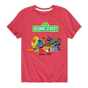 Boys' - Sesame Street - Sesame Street Since 1969 Short Sleeve Graphic T-Shirt - 1 of 4