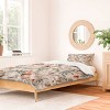 Deny Designs Twin/ Twin Extra Long Ninola Design Duvet Cover and Pillow Sham Beige - 2 of 4