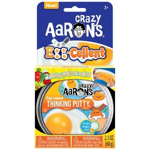 Crazy Aaron's Eggcellent 3.5" Thinking Putty Tin - 1 of 4