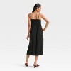 Women's Smocked V-Waist Midi Dress - A New Day™ - 2 of 3