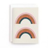 3ct Everyday Card Pack Blank: Minted Multicolor Greeting Cards with Envelopes, Classic Rainbow Pattern, All Occasions - 3 of 4