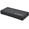 Monoprice Blackbird 4K 2x4 HDMI Splitter And Switch - Black | 4k @ 30Hz Dolby TrueHD Support And Built in Automatically Adjusting Amplifier - image 2 of 4