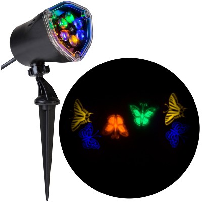 Gemmy Lightshow Projection Whirl a Motion Butterflies (Blue/Green/Orange,Yellow) , Multicolored