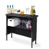 GoBar Portable Bar Table for Events - Pop Up Mobile Bartending Station with Travel Carrying Case - 2 of 4