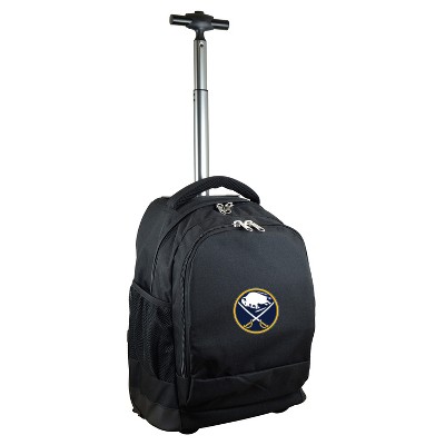 NHL Buffalo Sabres Mojo Wheeled Backpack - Black