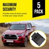 Mission Automotive 5-Pack of T-Slot Nuts - Ideal T Slot Nut for Toyota Tunda & Toyota Tacoma Pick-Up Truck Bed Deck Rails - Cleat/Cleats - 2 of 4