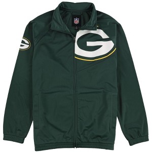 G-III Sports Mens Green Bay Packers Track Jacket Sweatshirt - 1 of 2