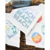 C&F Home Beach Heart Embroidered Cotton Waffle Weave Kitchen Towel - 4 of 4