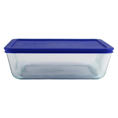 Pyrex Storage Plus 11-Cup Rectangular Glass Covered Dish