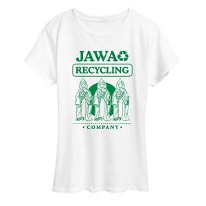 Women's - Star Wars - JAWA Recycling Short Sleeve Graphic T-Shirt - 1 of 4