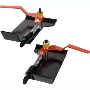 Universal Skid Steer Quick Attach Adapter Plate, Weld-On Bobtach Latch Box Pair, Tractor Loader QTK Attachment, Quick Tach Conversion - 1 of 4
