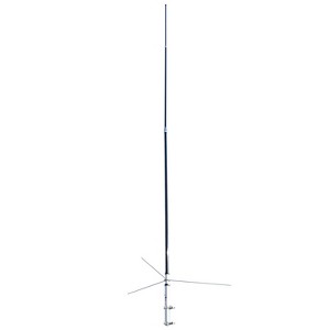 Tram® 200-Watt Dual-Band 3-Section Fiberglass Base Antenna with 50-Ohm UHF SO-239 Connector, 17-Ft. Tall - 1 of 4