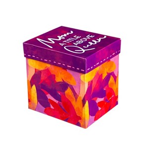 Mom A Title Above Queen, 14oz Ceramic Cup with Box - 1 of 4