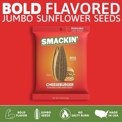 SMACKIN' Cheeseburger Sunflower Seeds - 4oz