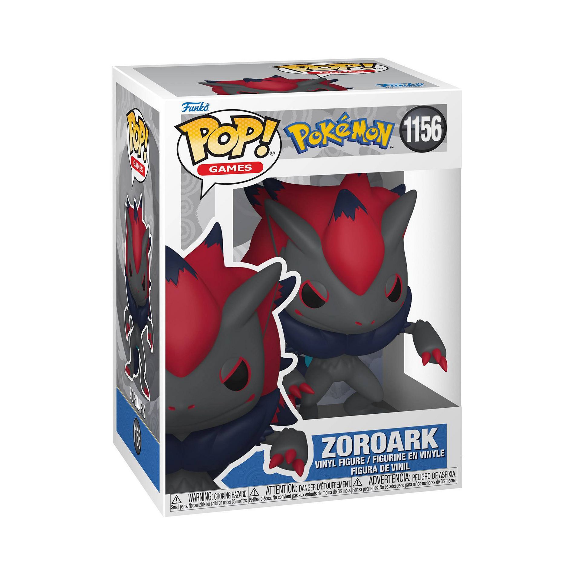 Funko Pop! Games: Pokemon Zoroark Vinyl Figure #1156