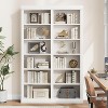 74.5" Tall Bookshelf with Double Storage, 6-Tier Bookshelves with 12 Cubbies, Wide Freestanding Bookcases for Livingroom - 2 of 4