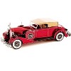 Model Kit 1934 Packard Twelve Convertible Red with Tan Soft Top (Moderate Difficulty) Steel Model by Metal Earth - 2 of 4