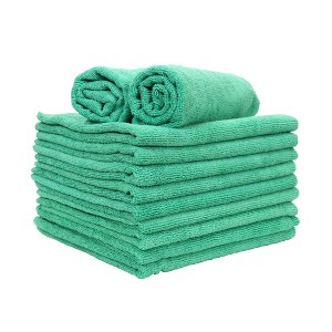 Arkwright Microfiber Hand Towels (12 Pack), 15x24 in., Solid Color Options - 1 of 4