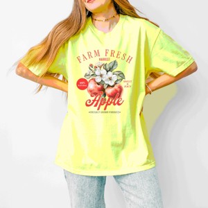 Simply Sage Market Farm Fresh Apples Garment Dyed Tee - 1 of 4