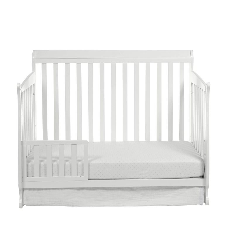Suite Bebe Riley Lifetime Bundle Crib and Toddler Guard Rail - White, 4 of 5