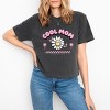 Simply Sage Market S.W.Smiley Cool Mom Flower Boxy Crop Top - 2 of 4